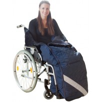 Wheelchair leg warmer- pure wool